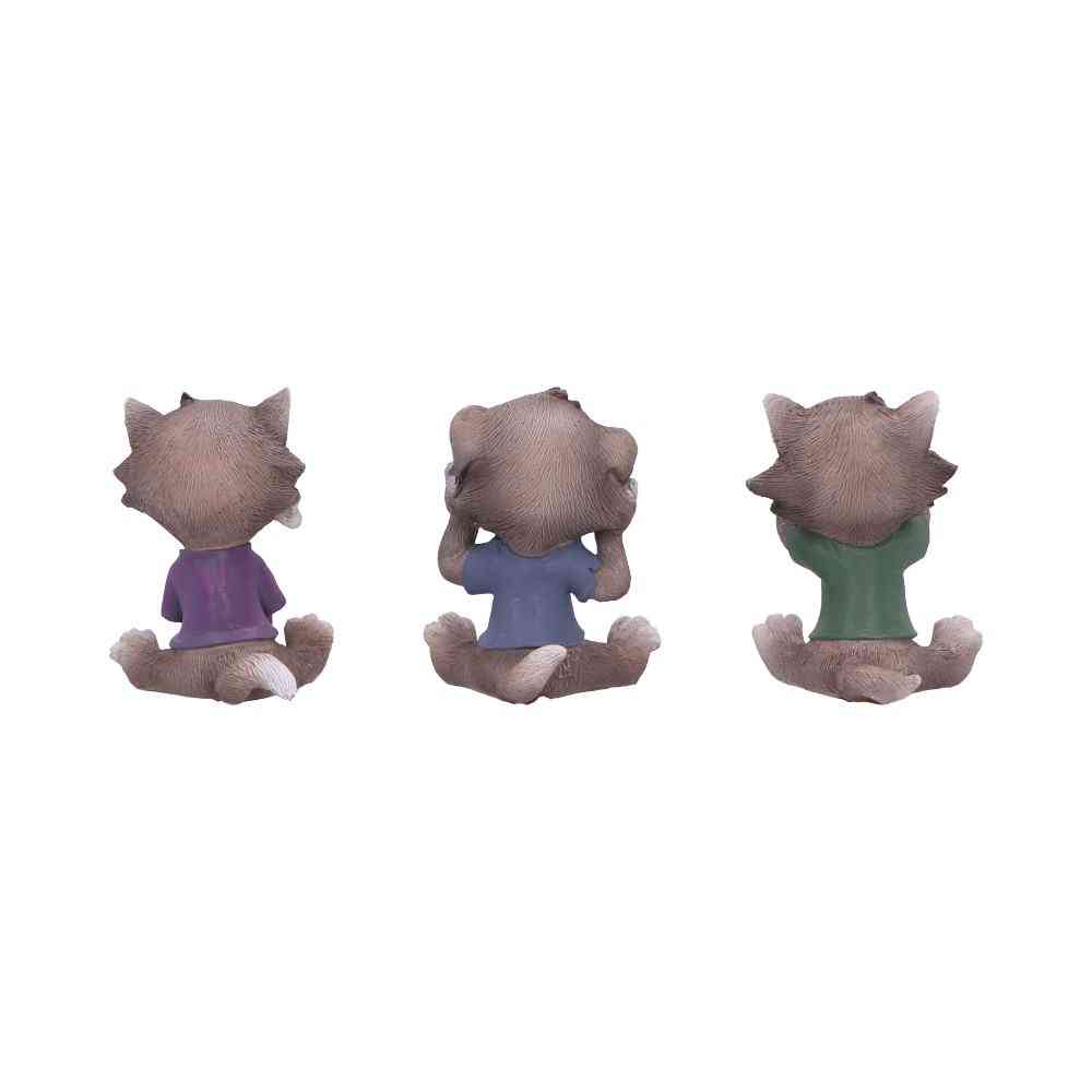 Nemesis Now - Three Wise Werewolves Figurines - Multicolore